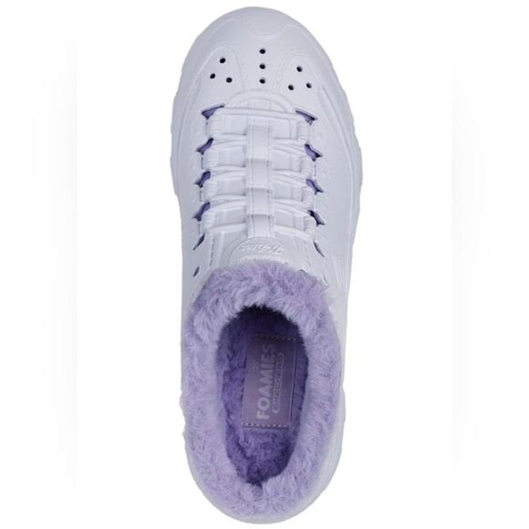Skechers Shoes - 🔥NWT Skechers Lavender Foamies D'Lites 2.0 Warm & Cozy Shoes Size 8